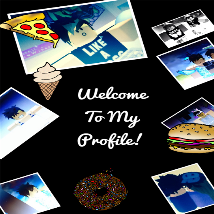 Welcome To My Profile! Roblox decal