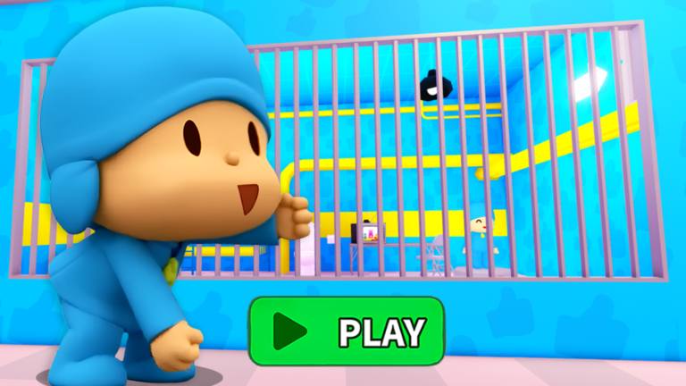🧢POCOYO PRISON RUN! (Obby) screenshot 1
