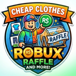 cheap clothes + robux raffle