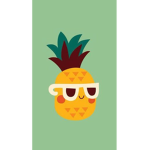 Aesthetic Pineapples