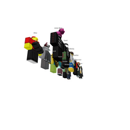 The Robloxia Until Dawn Survivors
