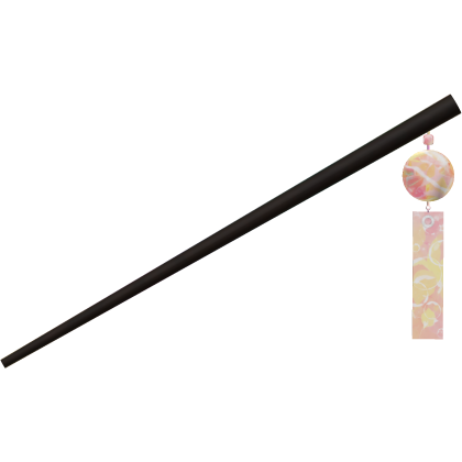 Crystal Orange Hairpin