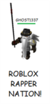 Roblox Rapper Nation
