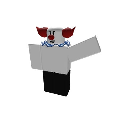 Waving clown