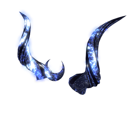 Glowing Midnight Galaxy Horns
