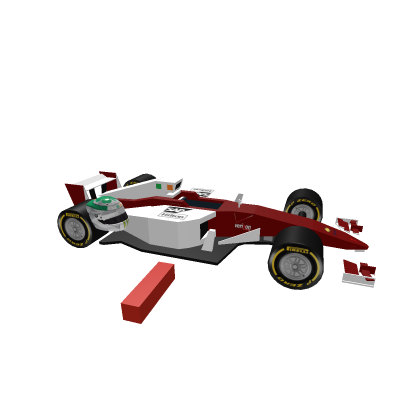 Jaguar Racing F1 Car W/ Helmet