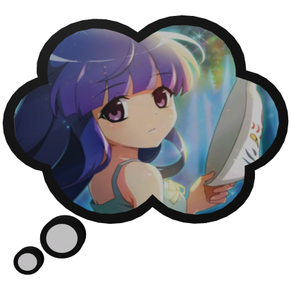 Rika Furude HIGURASHI | Thinking Bubble 