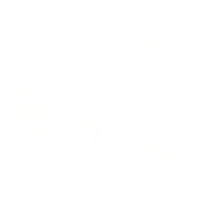 Emissive Glowing White Petals