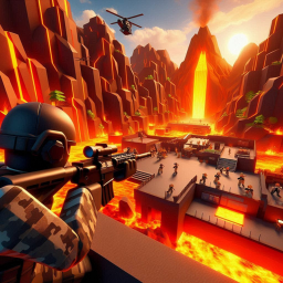 PvP Zone // Rocket Arena