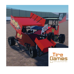 a sprint car game made with free models