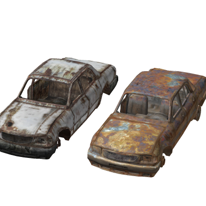 Abandoned Car Pack Vehicle City Roleplay Rp Garage