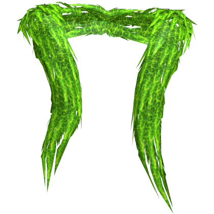Hot Green Victorian Boa Neck Scarf