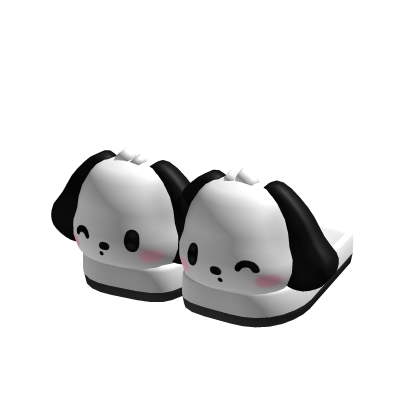 Panda Puppy Slippers