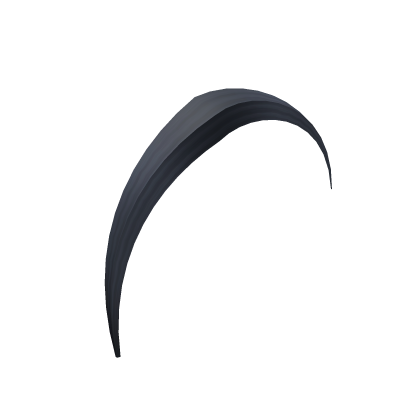 Ultimate Cowlick Extension - Black Alt. Roblox item