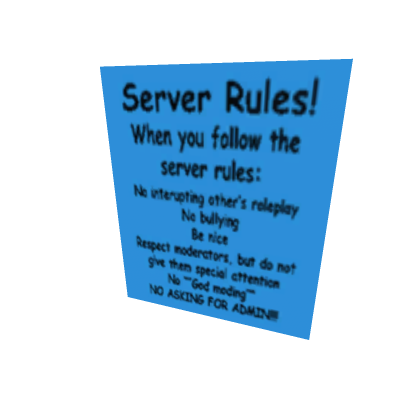 my game, my rules