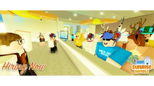 🏨 Work at a Hotel! [SALE] ⛱️