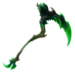 Green Fire Scythe