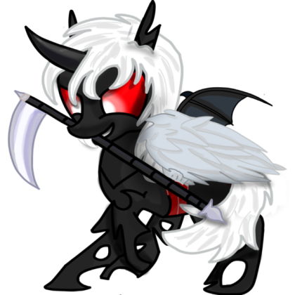 changeling white and red Roblox decal