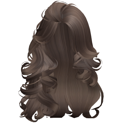 ♡ Voluminous Layered Blowout (Brown) Roblox item