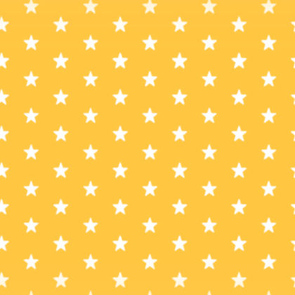 Yellow Star Pattern Background