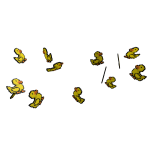 Pixel ducks