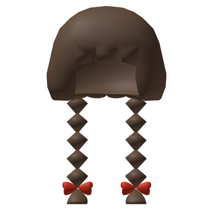 Low Poly Jelly Fish Pigtails Brown