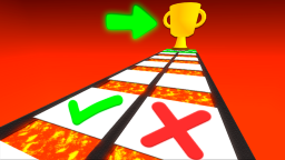 Ostateczny Most Szklany Obby!