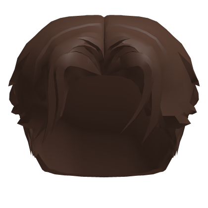 Brown Side Parted Hair