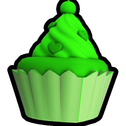 Toxic Lovely Cupcake