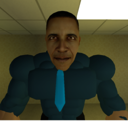 Obama In The Backrooms