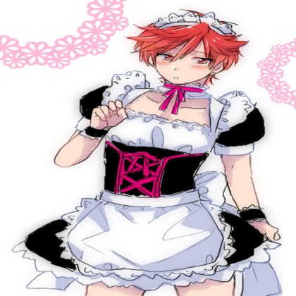 red haired maid boy! Roblox decal