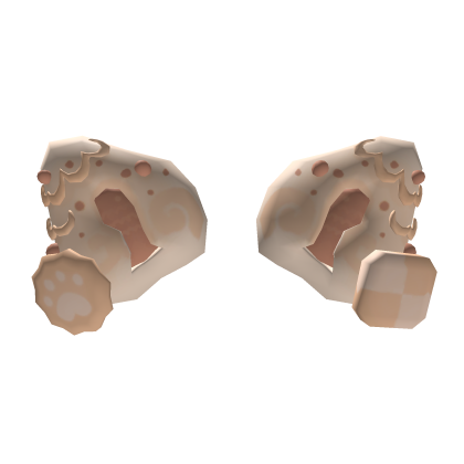 Cute Vanilla Ice Cream Cookie Cat Ears Roblox item