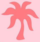 Pink Palm Puff Land
