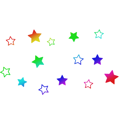 star aura rainbow