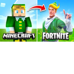 fortnite fans only and minecraft