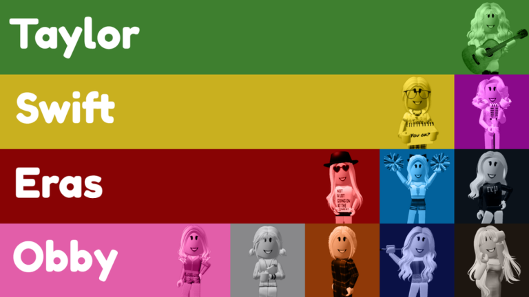 Taylor Swift Eras Obby [540 STAGES] screenshot 2