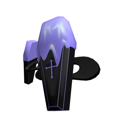 Purple Goo Coffin Hair Clips Roblox item thumbnail