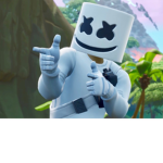 The DJ Marshmello gang