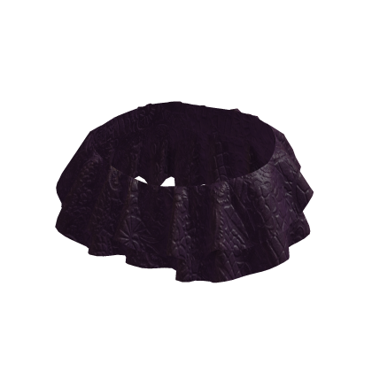 Dark Purple Ruffled Skirt
