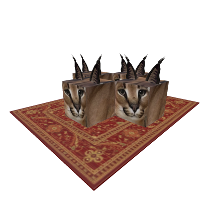 the majestic floppa cubes