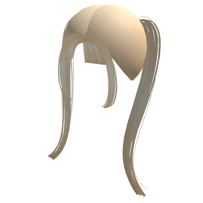 White twintails with bangs Roblox item