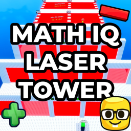 Math IQ Laser Tower 🧠