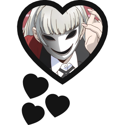 Ririka Momobami Thinking Hearts Kakegurui