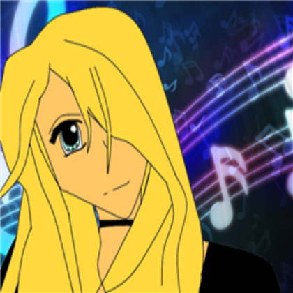 anime me with music background Roblox decal