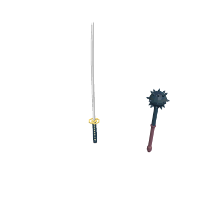 My axe and katana
