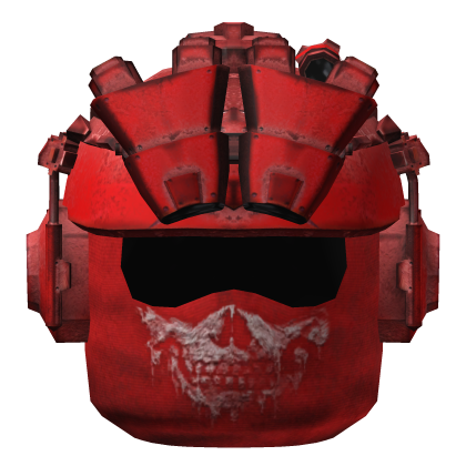 Red Tactical Helmet