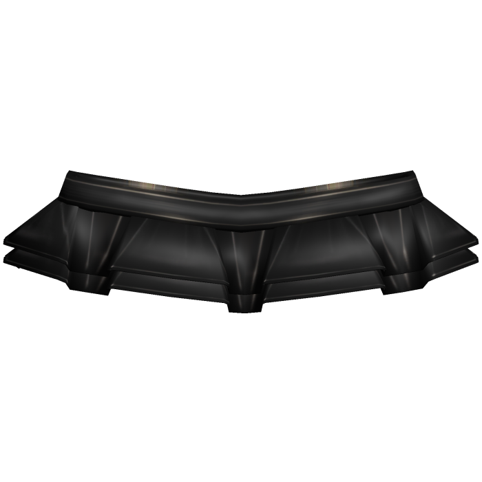 ♡ kawaii double layered ruffled black skirt