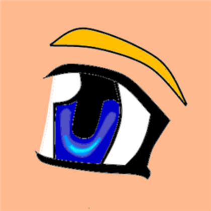 Manga Eye-Blue Roblox decal