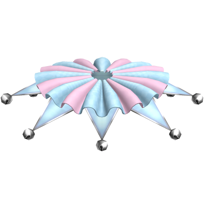 Blue Pink Silver Circus Jesters Capelet 3.0