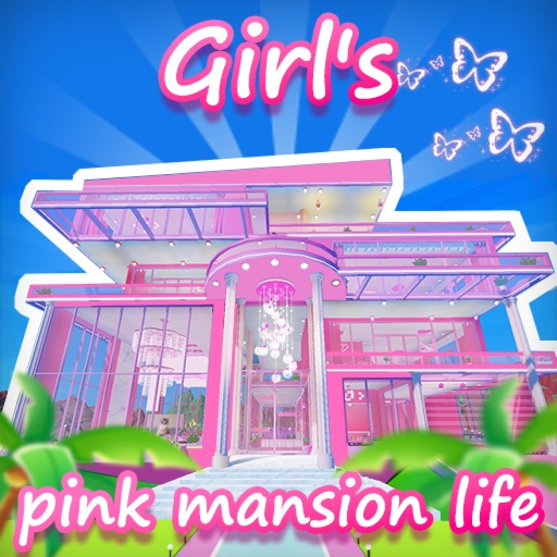 🏩Girl's pink mansion life🏩【Tycoon】 official Roblox game thumbnail